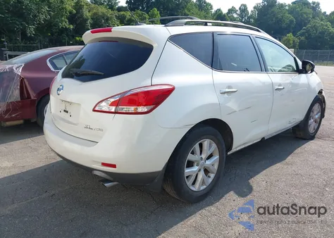 2012 Nissan Murano Sl z USA, uszkodzony, nr VIN JN8AZ1MW5CW235014